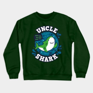 Uncle Shark (trace) Crewneck Sweatshirt